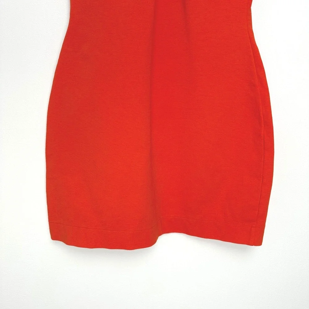 Kate Spade Saturday Orange Retro‎ Bodycon Mini Dress M